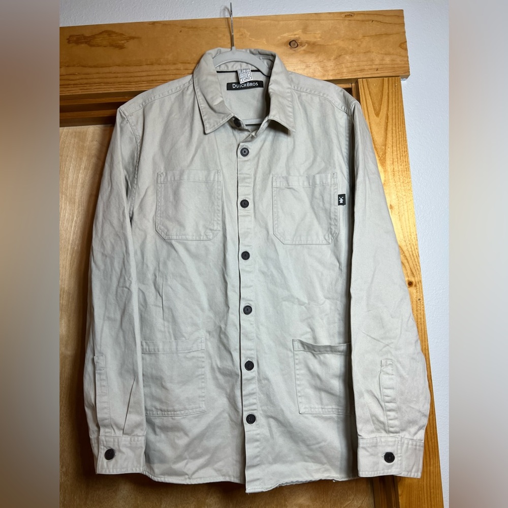 Dutch Bros Button Up Shirt NEW UNWORN
